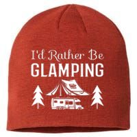 ID Rather Be Glamping Sustainable Beanie