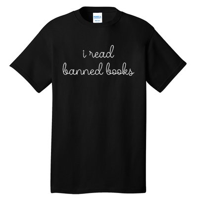 I Read Banned Books Tall T-Shirt