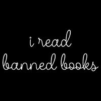 I Read Banned Books Drawstring Bag