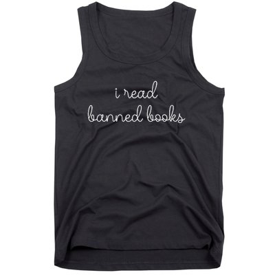 I Read Banned Books Tank Top