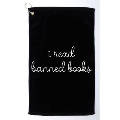 I Read Banned Books Golf Towel