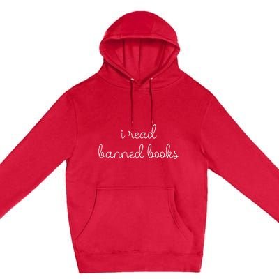 I Read Banned Books Premium Pullover Hoodie