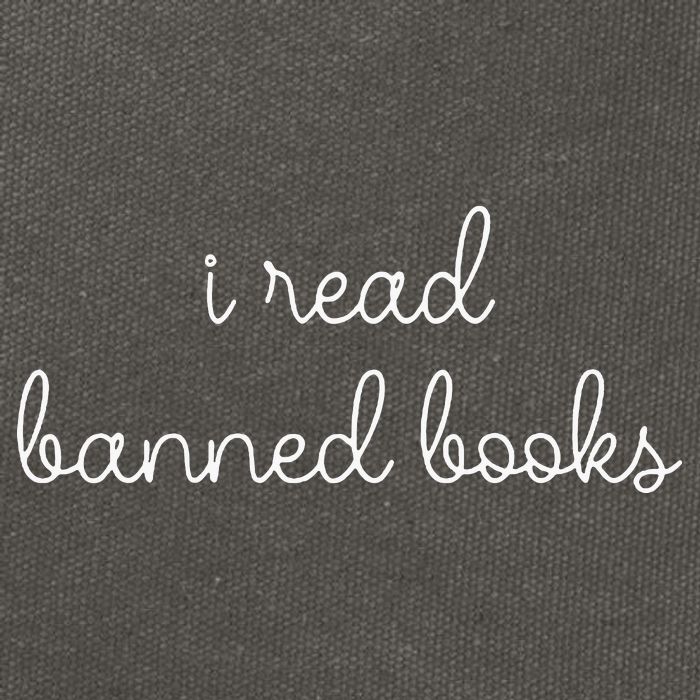 I Read Banned Books Cotton Canvas Backpack