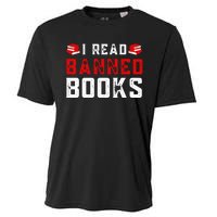 I Read Banned Books Im With The Banned Vintage Retro Cooling Performance Crew T-Shirt