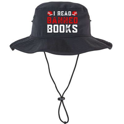 I Read Banned Books Im With The Banned Vintage Retro Bucket Hat