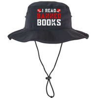 I Read Banned Books Im With The Banned Vintage Retro Bucket Hat