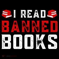 I Read Banned Books Im With The Banned Vintage Retro Poster