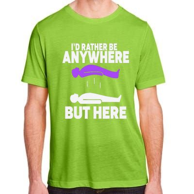 ID Rather Be Anywhere But Here Astral Projection Adult ChromaSoft Performance T-Shirt