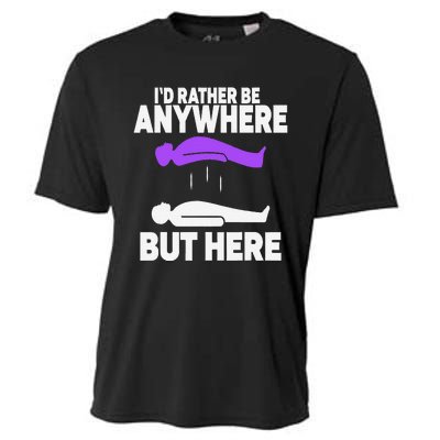 ID Rather Be Anywhere But Here Astral Projection Cooling Performance Crew T-Shirt