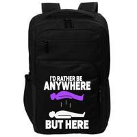 ID Rather Be Anywhere But Here Astral Projection Impact Tech Backpack
