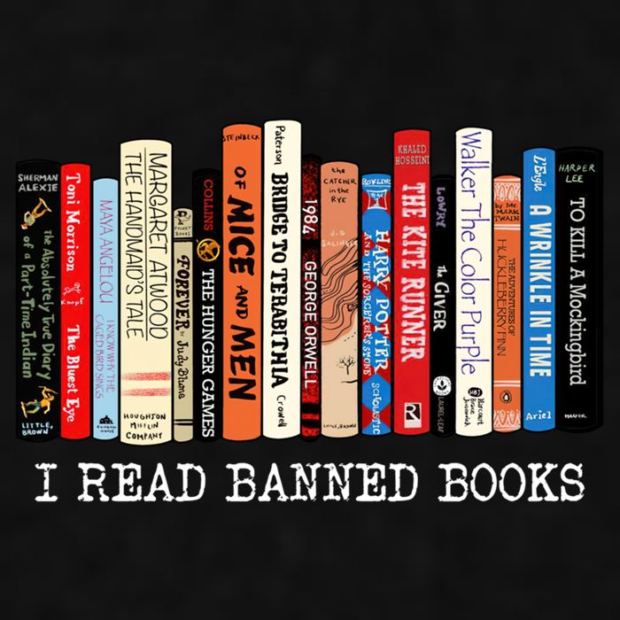 I Read Banned Books Week Librarian Freadom Reader Nerd Gift Ladies PosiCharge Tri-Blend Wicking Tank