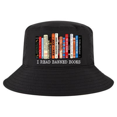 I Read Banned Books Week Librarian Freadom Reader Nerd Gift Cool Comfort Performance Bucket Hat
