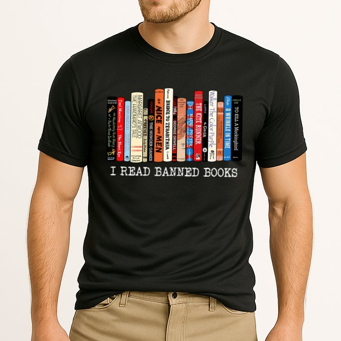 I Read Banned Books Week Librarian Freadom Reader Nerd Gift Performance Shirt