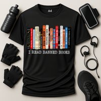 I Read Banned Books Week Librarian Freadom Reader Nerd Gift Performance Shirt