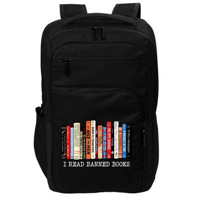 I Read Banned Books Week Librarian Freadom Reader Nerd Gift Impact Tech Backpack