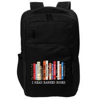 I Read Banned Books Week Librarian Freadom Reader Nerd Gift Impact Tech Backpack