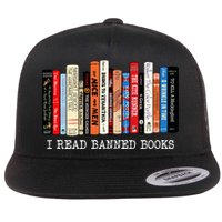 I Read Banned Books Week Librarian Freadom Reader Nerd Gift Flatbill Hat