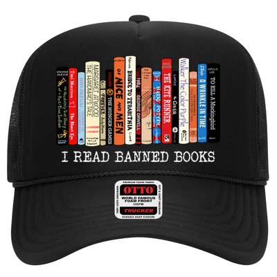 I Read Banned Books Week Librarian Freadom Reader Nerd Gift Trucker Hat