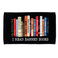 I Read Banned Books Week Librarian Freadom Reader Nerd Gift Microfiber Hand Towel