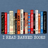 I Read Banned Books Week Librarian Freadom Reader Nerd Gift Garment-Dyed Sweatshirt