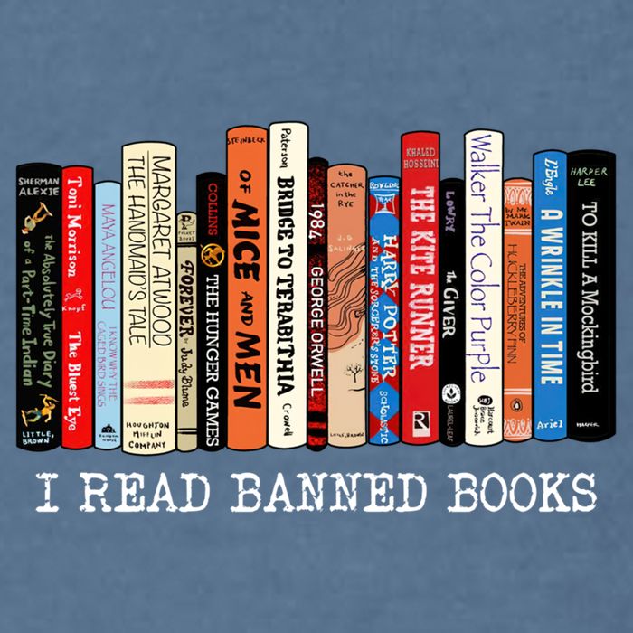 I Read Banned Books Week Librarian Freadom Reader Nerd Gift Garment-Dyed Sweatshirt