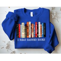 I Read Banned Books Week Librarian Freadom Reader Nerd Gift Sweatshirt