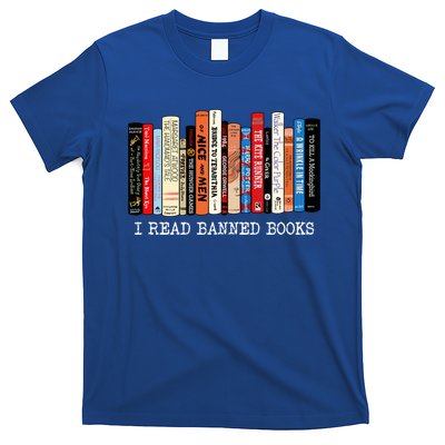 I Read Banned Books Week Librarian Freadom Reader Nerd Gift T-Shirt