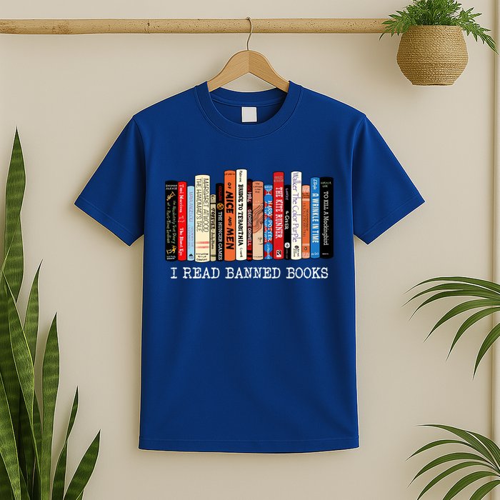 I Read Banned Books Week Librarian Freadom Reader Nerd Gift T-Shirt