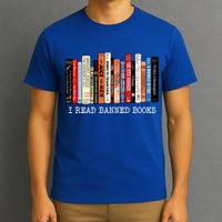 I Read Banned Books Week Librarian Freadom Reader Nerd Gift T-Shirt