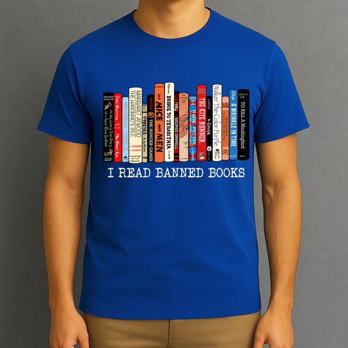 I Read Banned Books Week Librarian Freadom Reader Nerd Gift T-Shirt