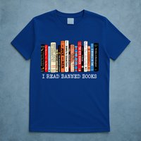 I Read Banned Books Week Librarian Freadom Reader Nerd Gift T-Shirt
