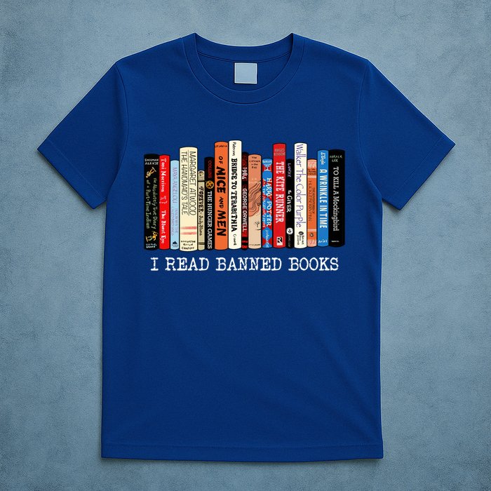 I Read Banned Books Week Librarian Freadom Reader Nerd Gift T-Shirt