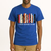 I Read Banned Books Week Librarian Freadom Reader Nerd Gift Tall T-Shirt