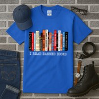 I Read Banned Books Week Librarian Freadom Reader Nerd Gift Tall T-Shirt