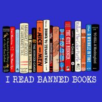 I Read Banned Books Week Librarian Freadom Reader Nerd Gift 16 in Basic Backpack