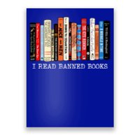 I Read Banned Books Week Librarian Freadom Reader Nerd Gift Poster