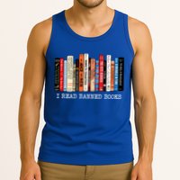 I Read Banned Books Week Librarian Freadom Reader Nerd Gift Tank Top
