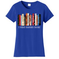 I Read Banned Books Week Librarian Freadom Reader Nerd Gift Women's T-Shirt