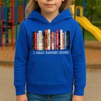 I Read Banned Books Week Librarian Freadom Reader Nerd Gift Kids Hoodie