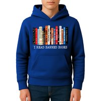 I Read Banned Books Week Librarian Freadom Reader Nerd Gift Kids Hoodie