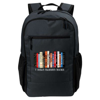 I Read Banned Books Week Librarian Freadom Reader Nerd Gift Daily Commute Backpack