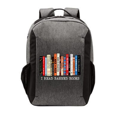 I Read Banned Books Week Librarian Freadom Reader Nerd Gift Vector Backpack