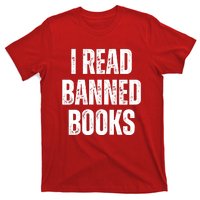 I Read Banned Books Im With The Banned Vintage Retro T-Shirt