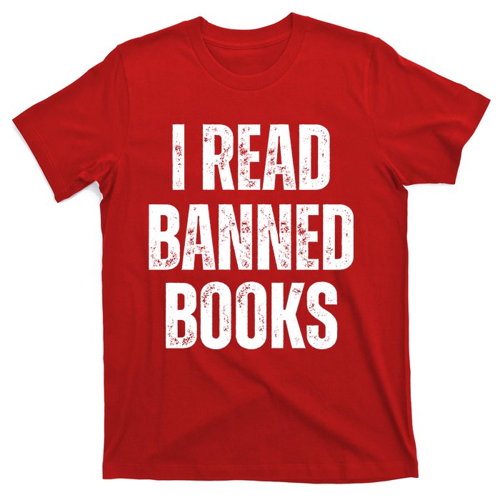 I Read Banned Books Im With The Banned Vintage Retro T-Shirt