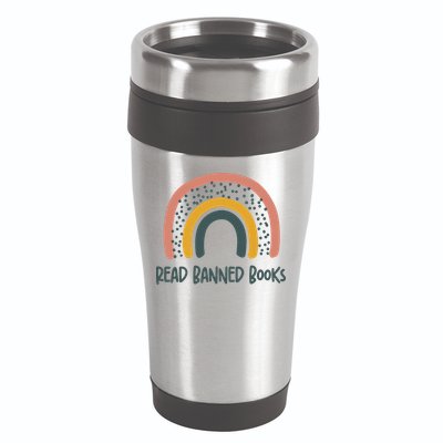 I Read Banned Books, Reader, Bookworm 16oz Travel Tumbler