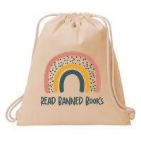 I Read Banned Books, Reader, Bookworm Drawstring Bag