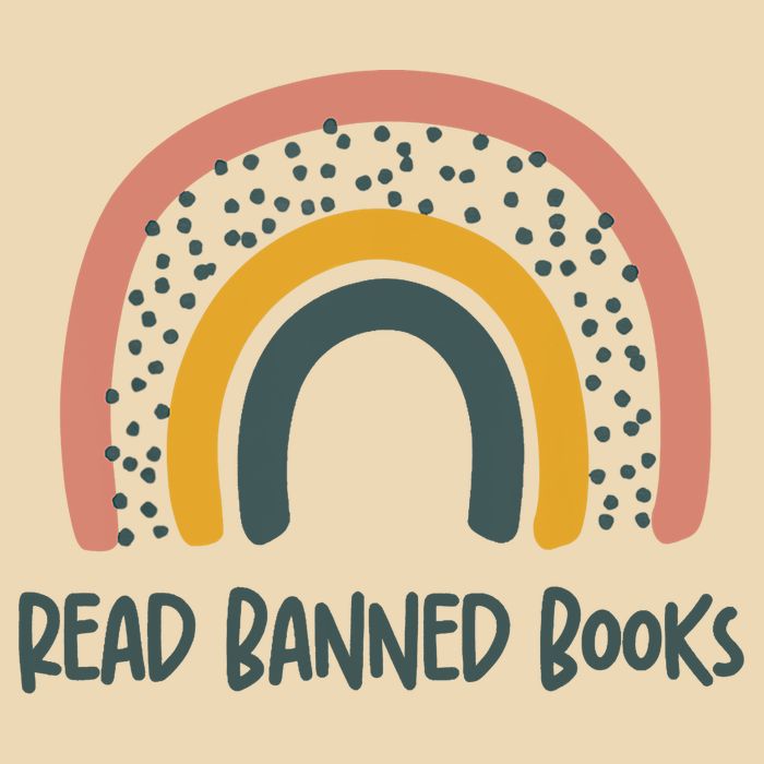 I Read Banned Books, Reader, Bookworm Drawstring Bag