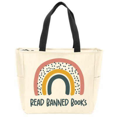 I Read Banned Books, Reader, Bookworm Zip Tote Bag