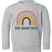 I Read Banned Books, Reader, Bookworm Toddler Sweatshirt