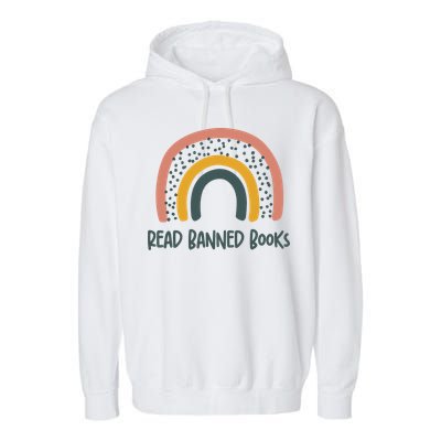 I Read Banned Books, Reader, Bookworm Garment-Dyed Fleece Hoodie